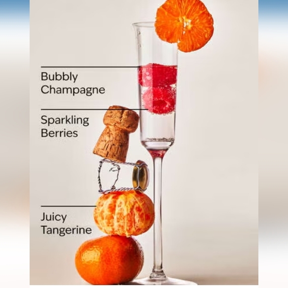 Bath & Body Works Champagne Toast Hand Spray - Pink and Yellow Floral - Picture 2 of 4